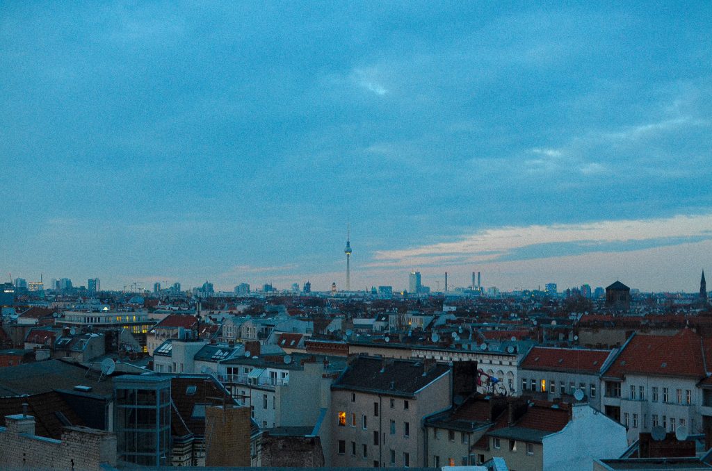 berlin rooftop view