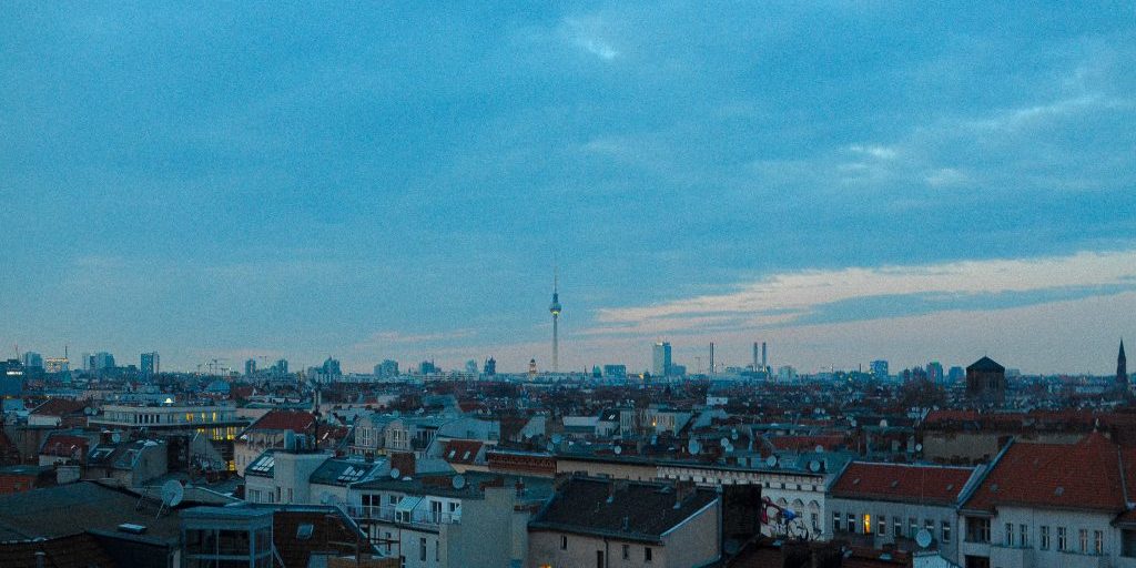 berlin rooftop view